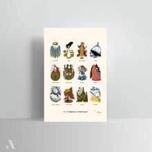 Load image into Gallery viewer, Tragedies of Shakespeare / Poster Art Print
