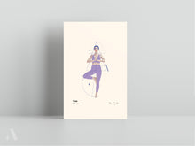 Load image into Gallery viewer, Yoga Positions / Small Art Prints
