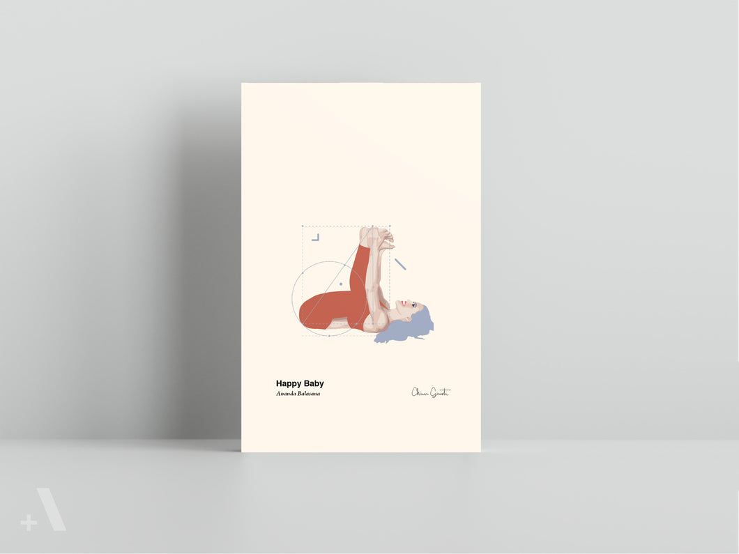 Yoga Positions / Small Art Prints