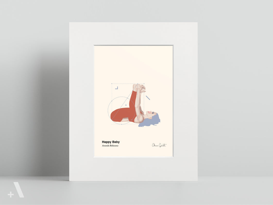 Yoga Positions / Small Art Prints