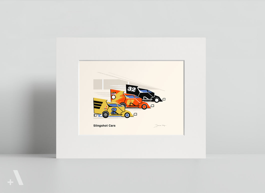 American Motorsports / Small Art Prints