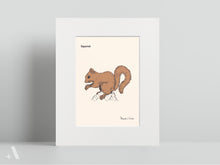 Load image into Gallery viewer, Park Animals of Milan / Small Art Prints
