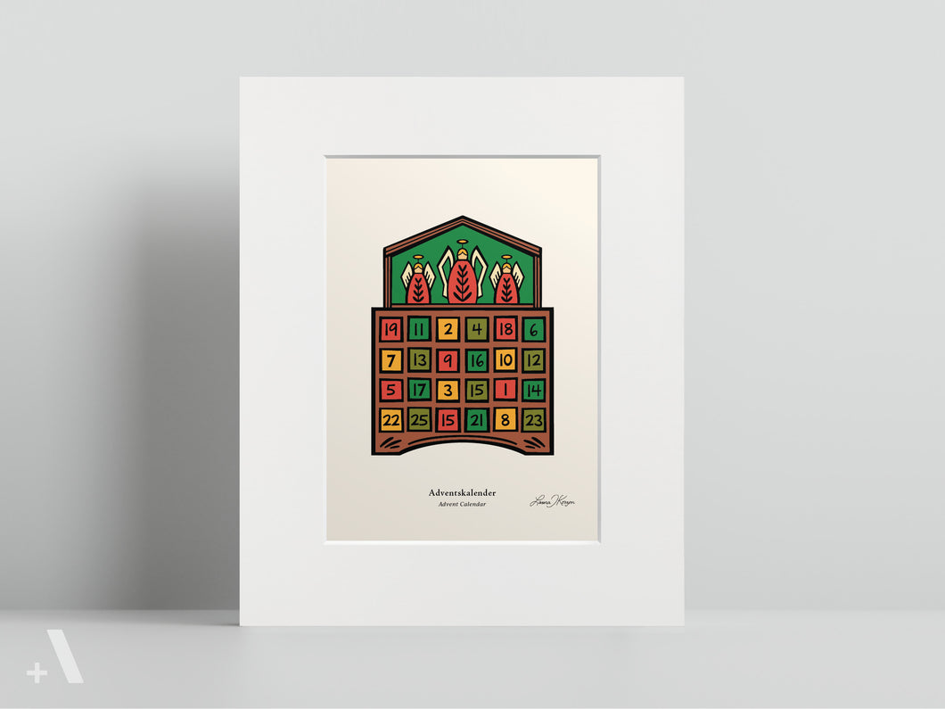 German Christmas Traditions / Small Art Prints