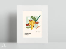 Load image into Gallery viewer, Italian Pasta Dishes / Small Art Prints
