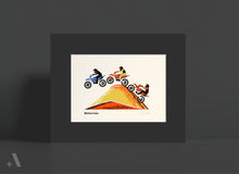 Load image into Gallery viewer, American Motorsports / Small Art Prints
