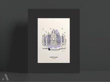 Load image into Gallery viewer, World Fair Landmarks / Small Art Prints
