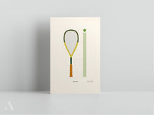 Load image into Gallery viewer, Racket Sports / Small Art Prints
