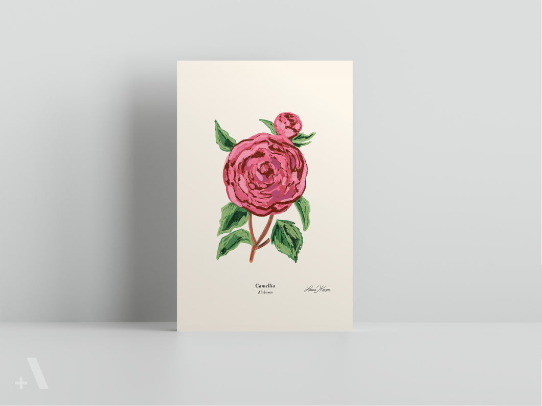US State Flowers / Small Art Prints