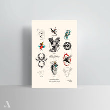 Load image into Gallery viewer, Tattoo Styles / Poster Art Print
