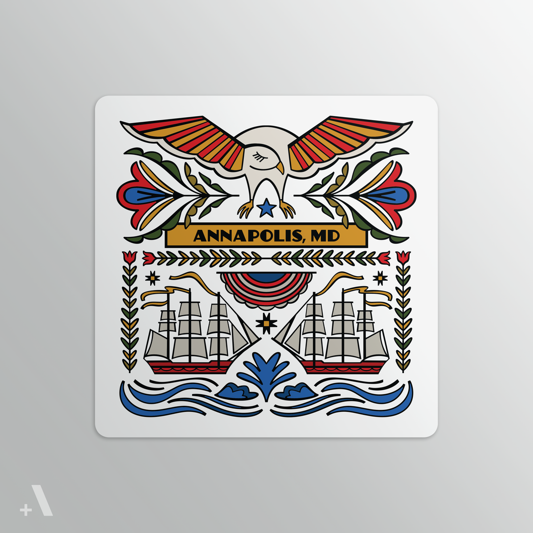 Historic US Capitals / Stickers