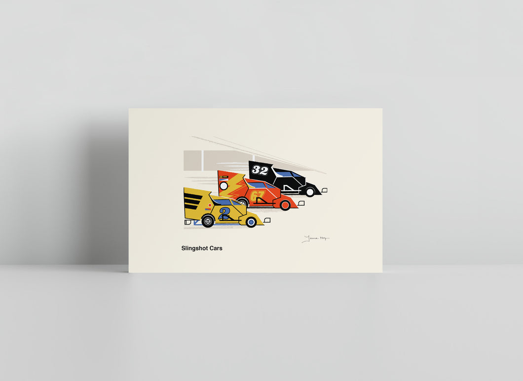American Motorsports / Small Art Prints