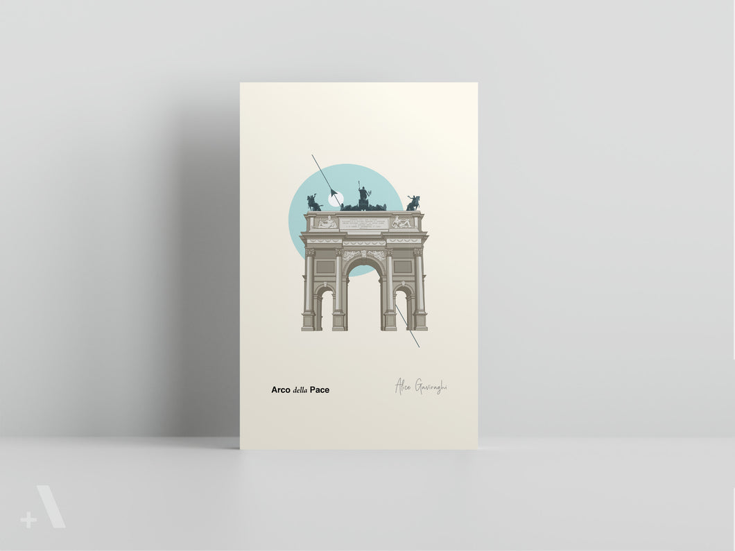 Gates of Milan / Small Art Prints